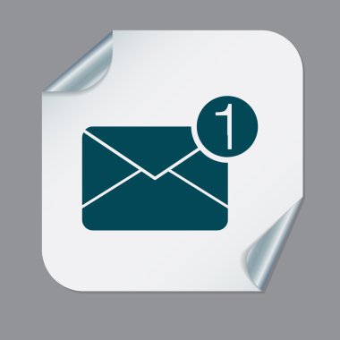 posta zarf. e-posta simgesi .