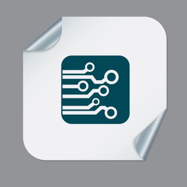 Devre levhasını işareti simgesi.