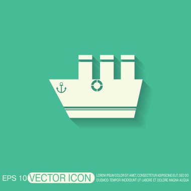 Yelkenli gemi sembolü .