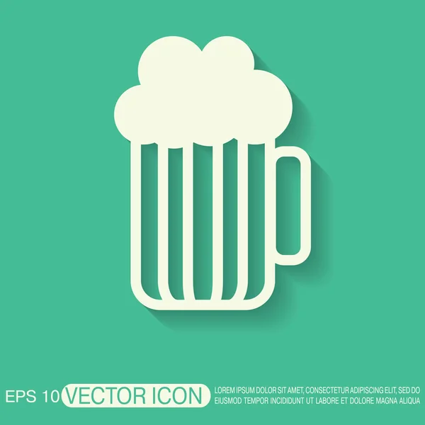 Beer icon sign — Stock Vector