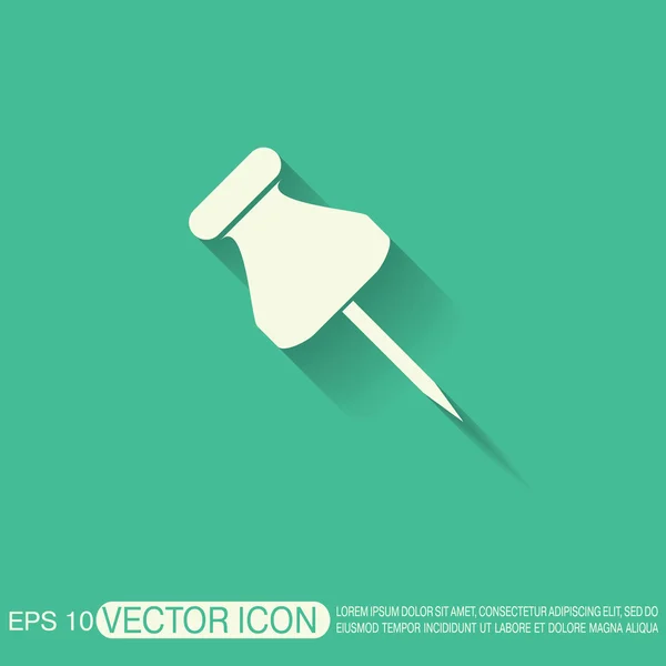 Symbol icon office supplies — Stock Vector