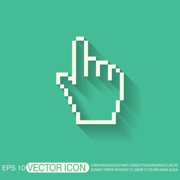 Mouse hand cursor — Stock Vector