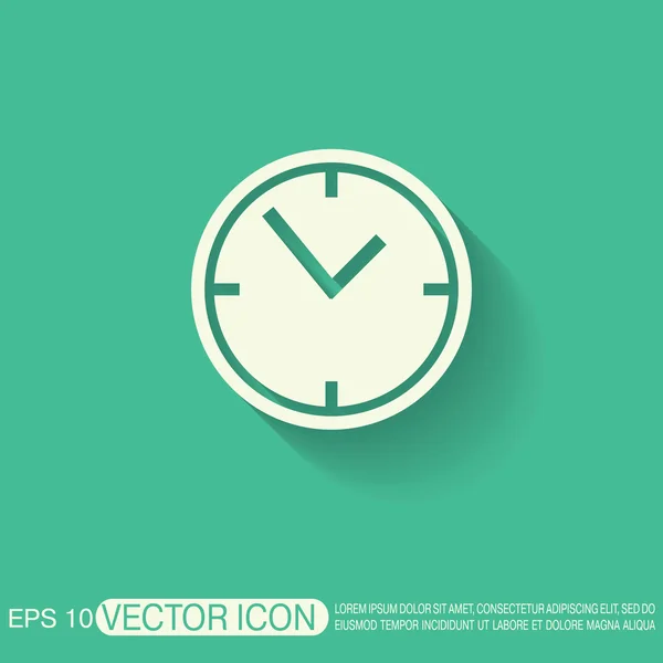 Klokpictogram horloges — Stockvector