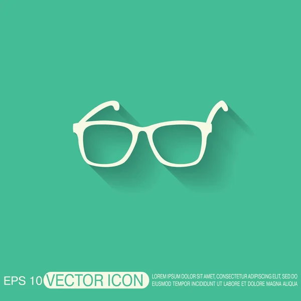Glasses icon  illustration — Stock Vector