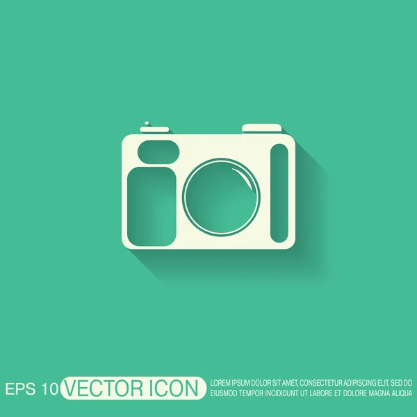 Photo camera icon — Stock Vector