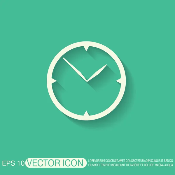 Clock, Icon watch — Stock Vector
