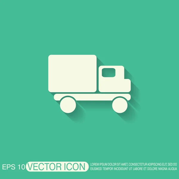 Truck. Logistic icon — Stock Vector