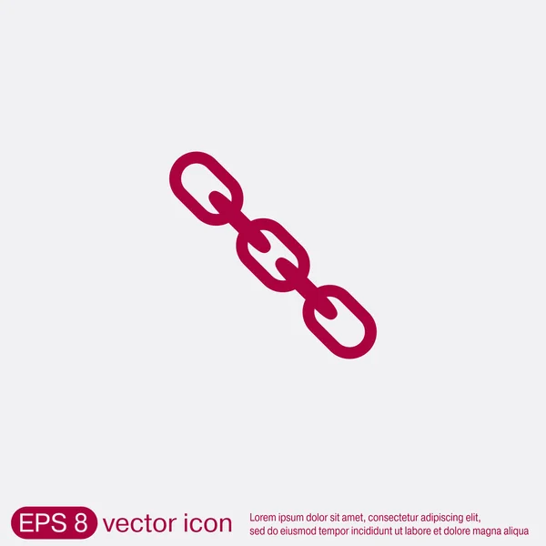 Links, chain icon — Stock Vector