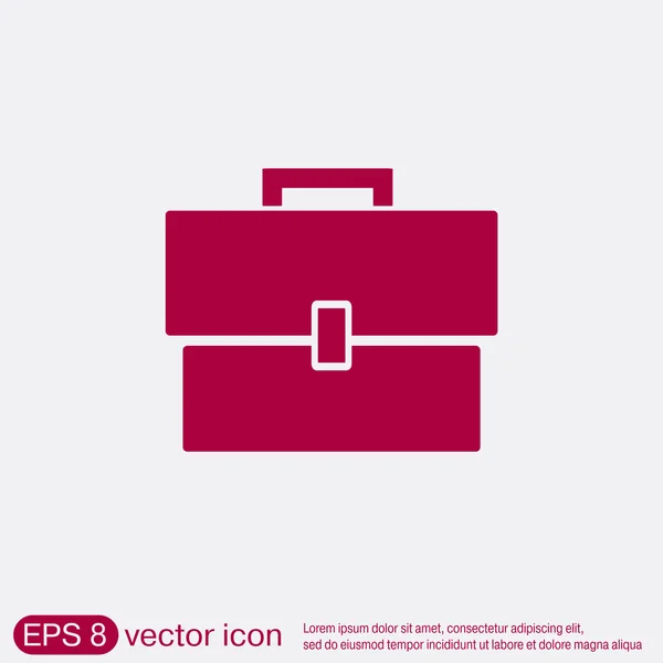 Business Briefcase icon — Stock Vector