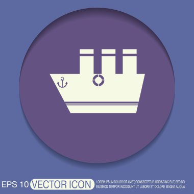 Yelkenli gemi sembolü .