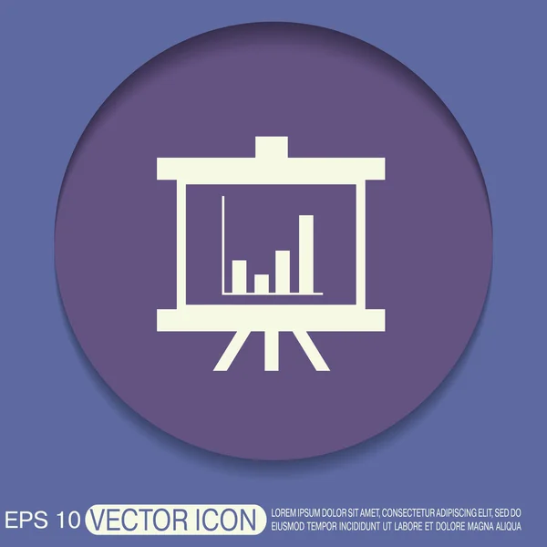 Grafik-Ikone — Stockvektor