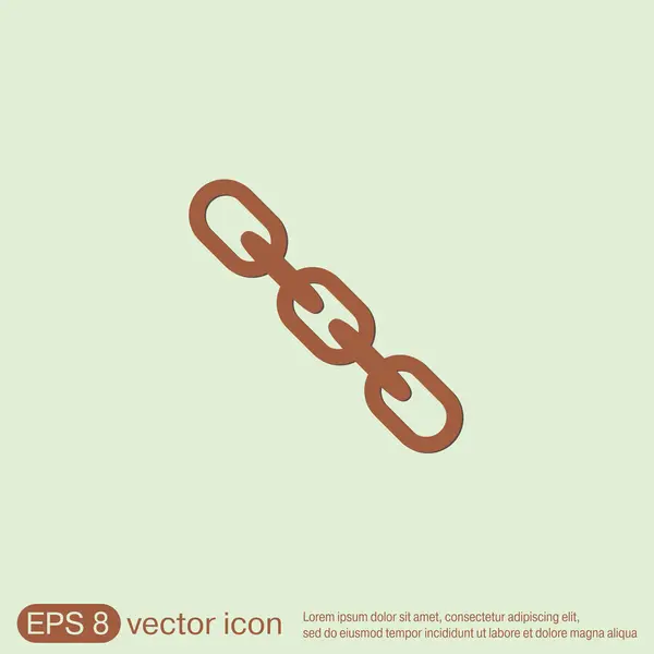 Links, chain icon — Stock Vector