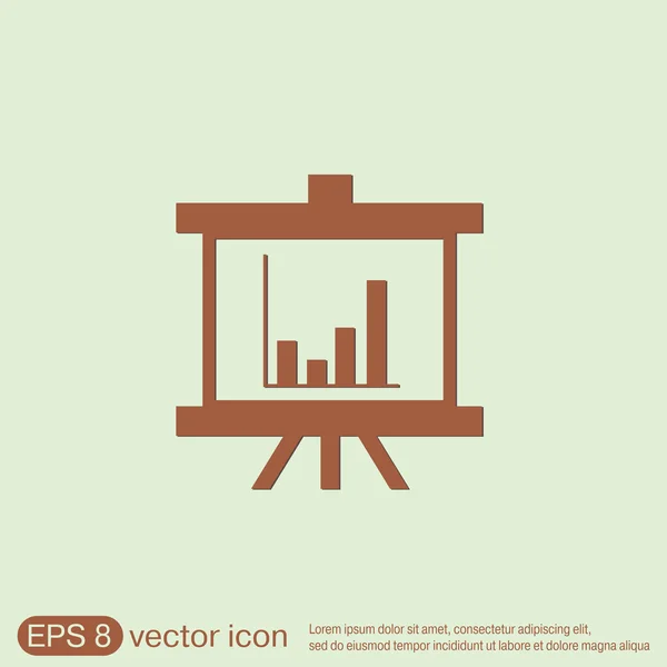 Grafik-Ikone — Stockvektor