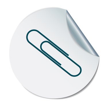 ataş simgesi, bir ofis sembolü