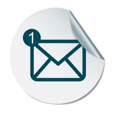 posta zarf. e-posta simgesi