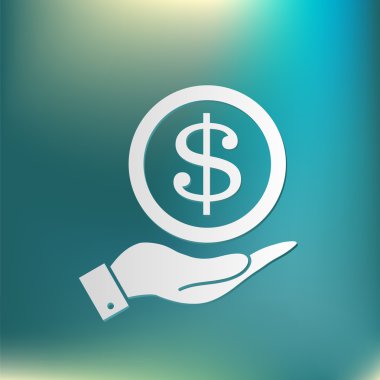 El ele tutuşan dolar.