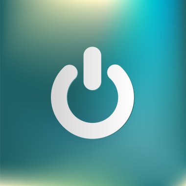 güç işareti simgesi