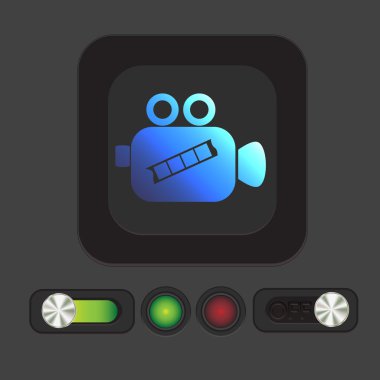 video kamera simgesi