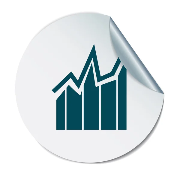 Figura diagrama gráfico — Vector de stock