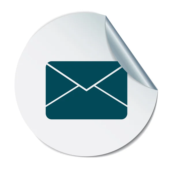 Поштова конвертація. символ електронної пошти — стоковий вектор