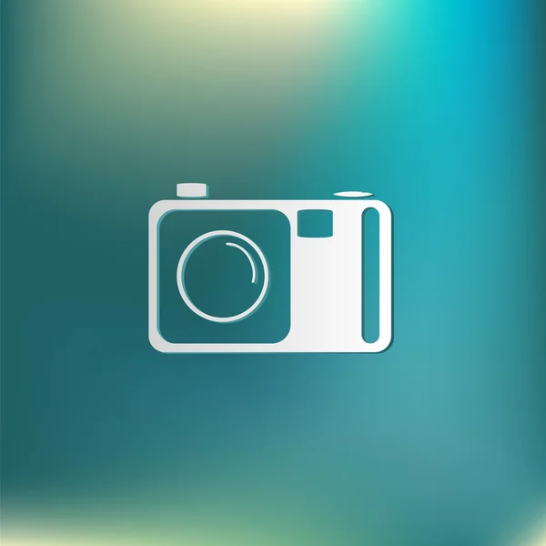 Icono de cámara fotográfica — Vector de stock