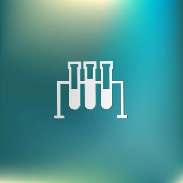 Baňka žárovky lékařství nebo chemie — Stockový vektor