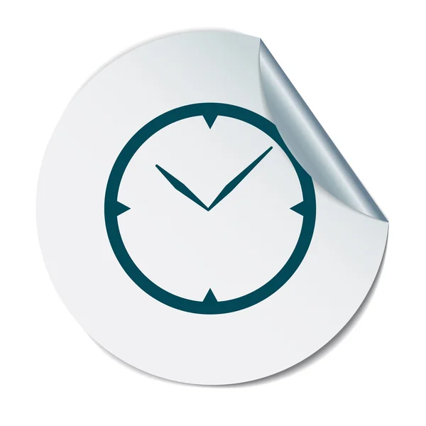 Horloge, montre Icône — Image vectorielle