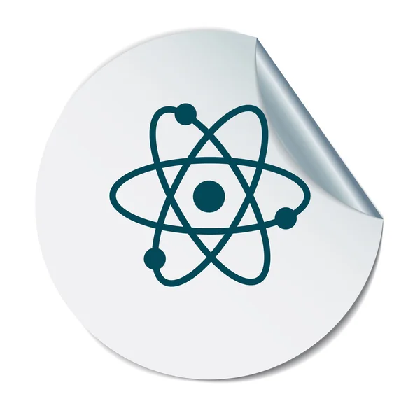 Atom, molekyl symbol — Stock vektor