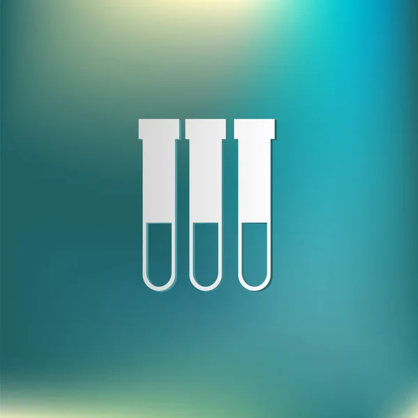 Flaschenlampe Medizin oder Chemie — Stockvektor