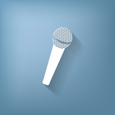 mikrofon. şarkı müzik simgesi