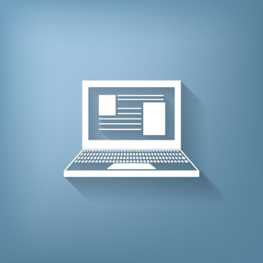 dizüstü dizüstü bilgisayar simgesi