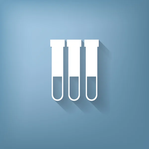 Kolf lamp geneeskunde of chemie — Stockvector