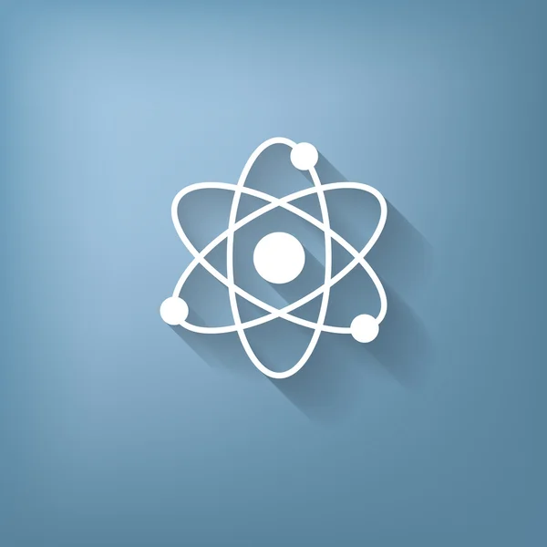 Atoom, molecuul. symboolpictogram — Stockvector