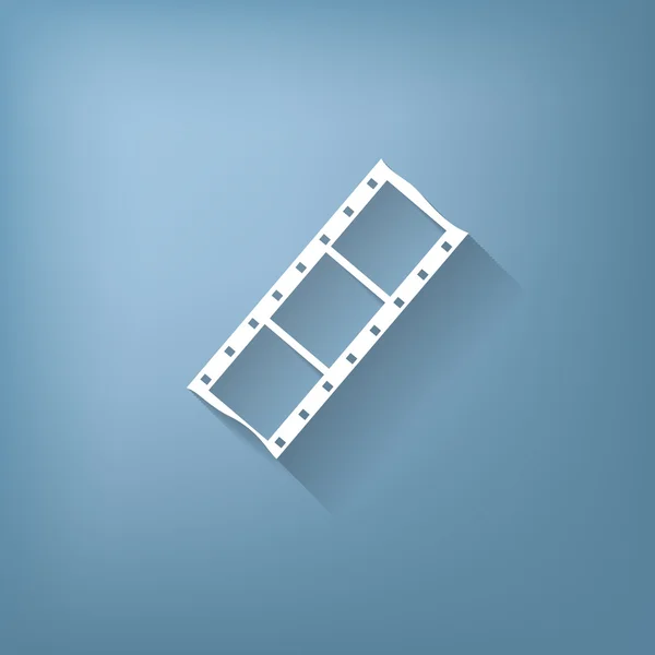 Filmteken. symbool van de film — Stockvector