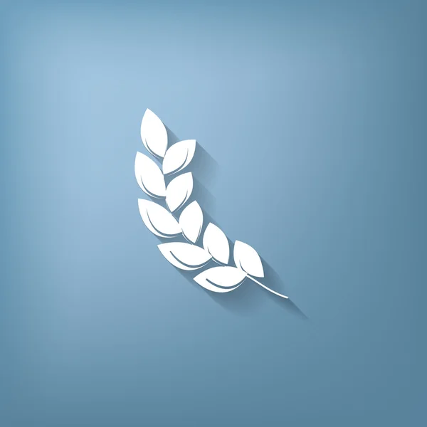 Icona delle spighe di grano — Vettoriale Stock