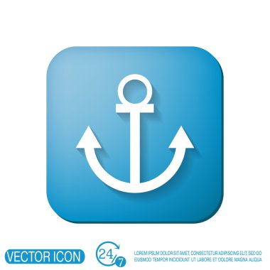 denizsel çapa simgesi