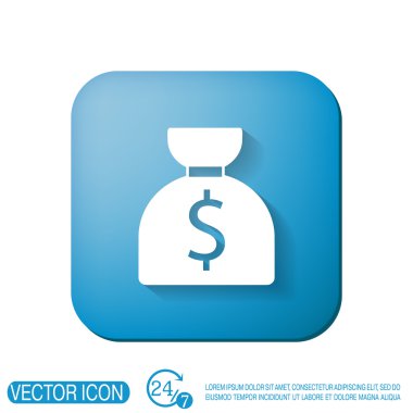 çanta dolusu para simgesi