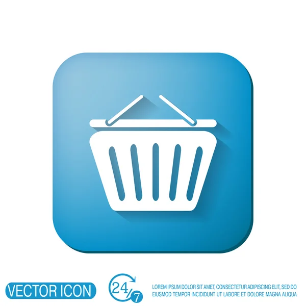 Shopping cart icon — Stock Vector