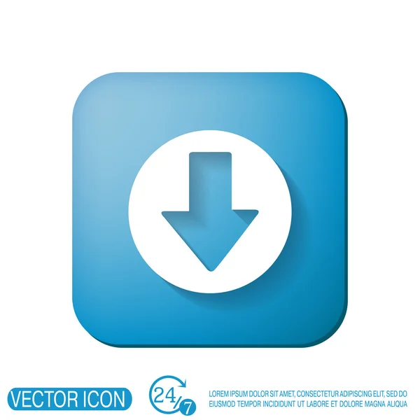 Symbol šipky Web — Stockový vektor