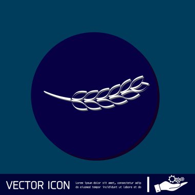 buğday Başak kulakları simgesi