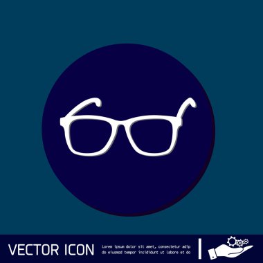 gözlük simgesi mavi