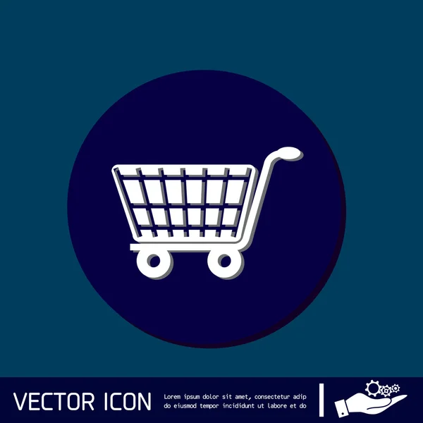 Icono del carrito de compras — Archivo Imágenes Vectoriales