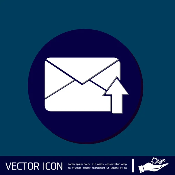 Символ почтового конверта — стоковый вектор