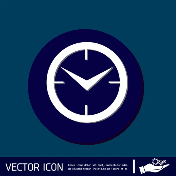 Clock, Icon watch. symbol time — Stock Vector