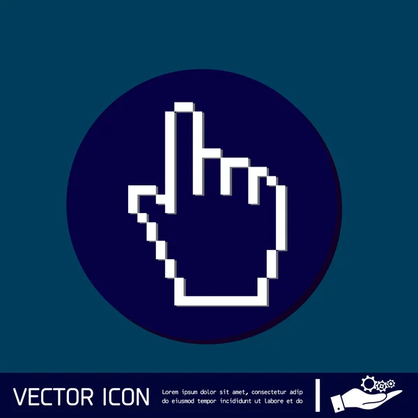 Mouse hand cursor — Stock Vector