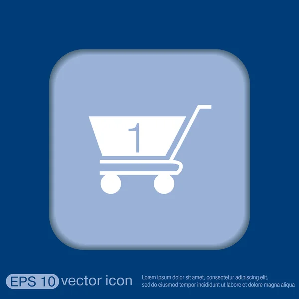 Icono del carrito de compras — Archivo Imágenes Vectoriales