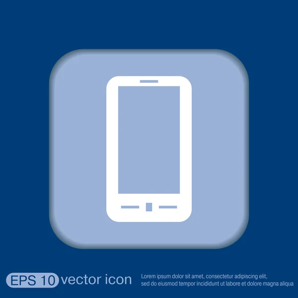 Smartphone-Symbol — Stockvektor