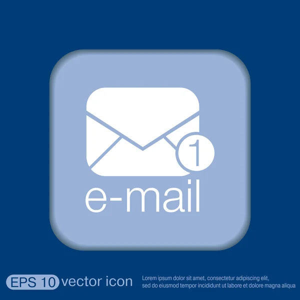 Briefumschlag. E-Mail-Symbol — Stockvektor