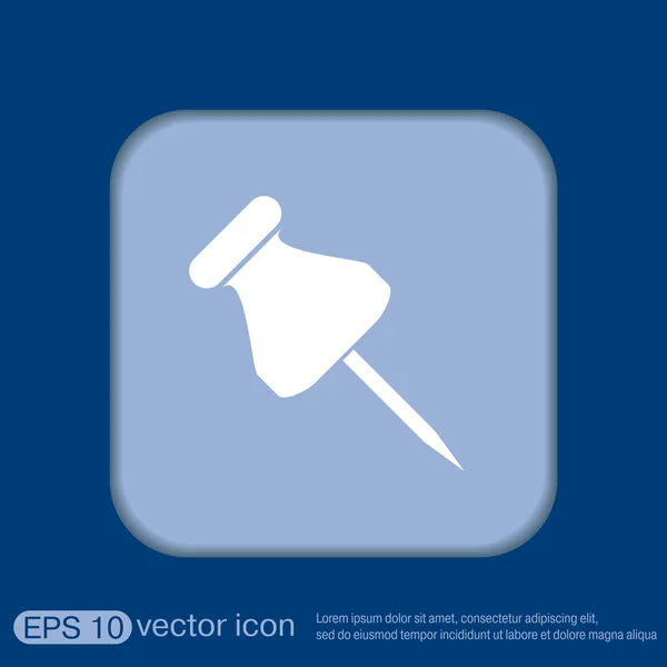 Symbool pictogram kantoorbenodigdheden — Stockvector