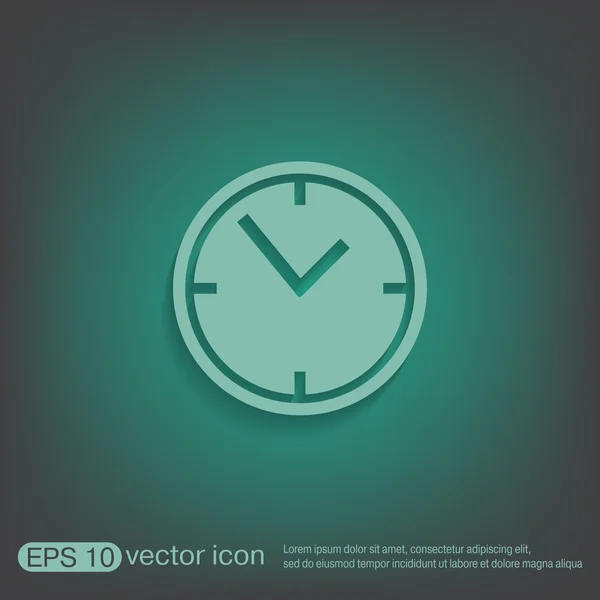 Reloj relojes icono — Vector de stock